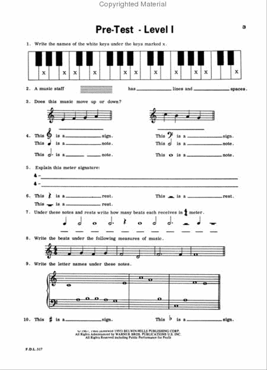 Piano Theory Piano Method scores gallery preview page 2