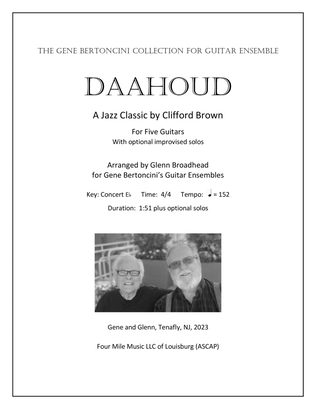 Book cover for Daahoud
