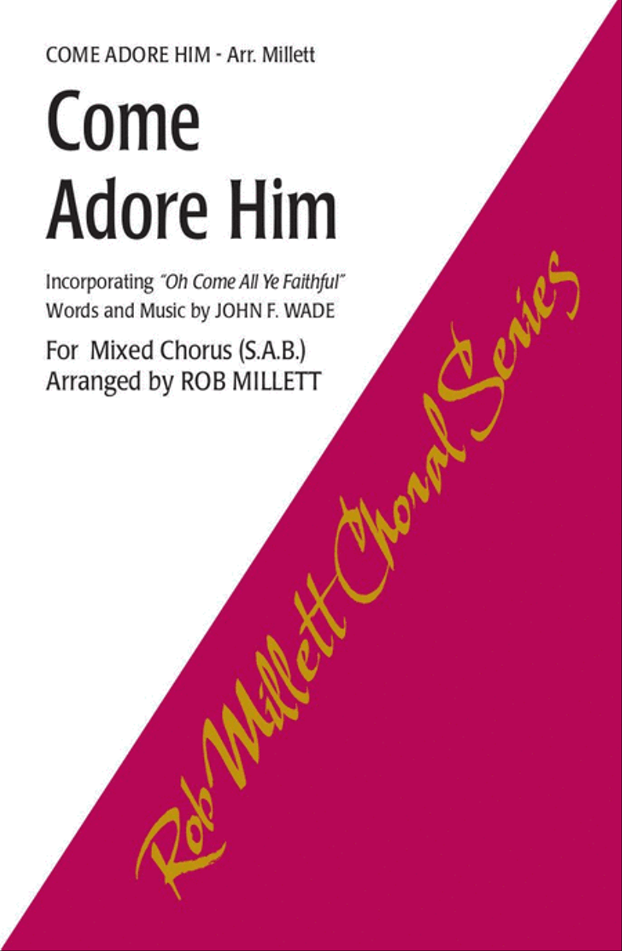 Come Adore Him - SAB 3-Part scores gallery preview page 1