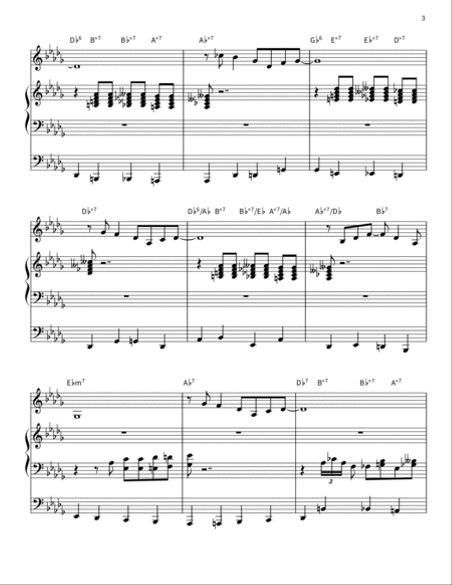 Doodlin' Doodlin' Jazz Ensemble scores gallery preview page 3