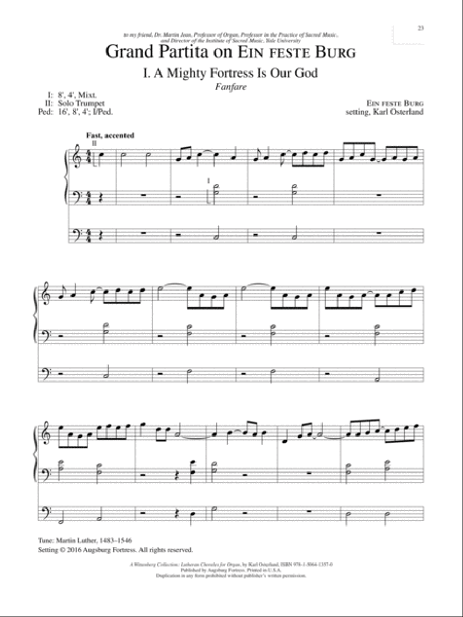 A Wittenberg Collection Organ scores gallery preview page 24