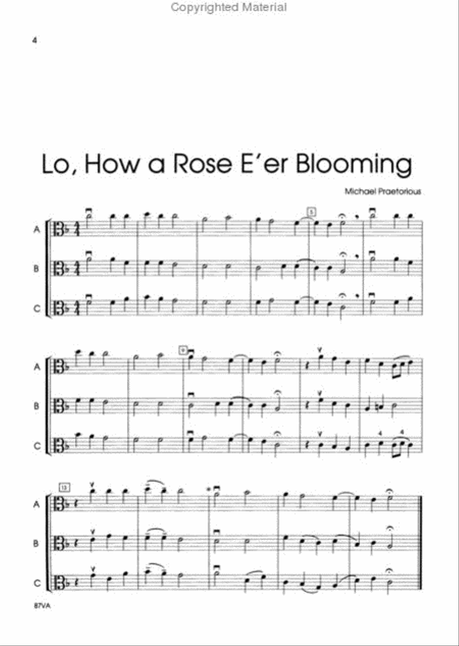 Christmas Kaleidoscope, Book 2 - Viola Orchestra scores gallery preview page 2