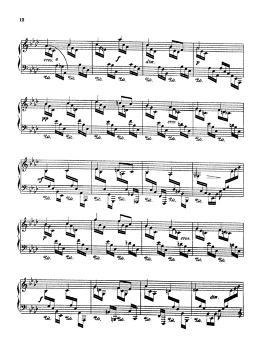 Godard: Four Piano Solos Godard: Four Piano Solos Piano Solo scores gallery preview page 2