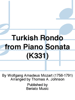 Book cover for Turkish Rondo From Piano Sonata K.331