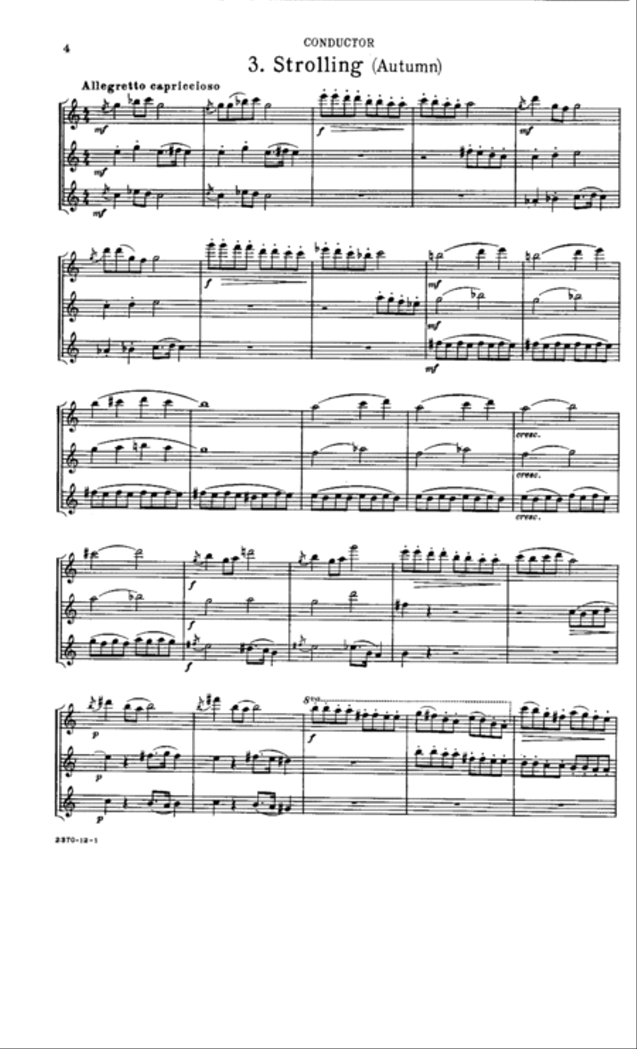 Four Seasons Four Seasons Flute Trio scores gallery preview page 5
