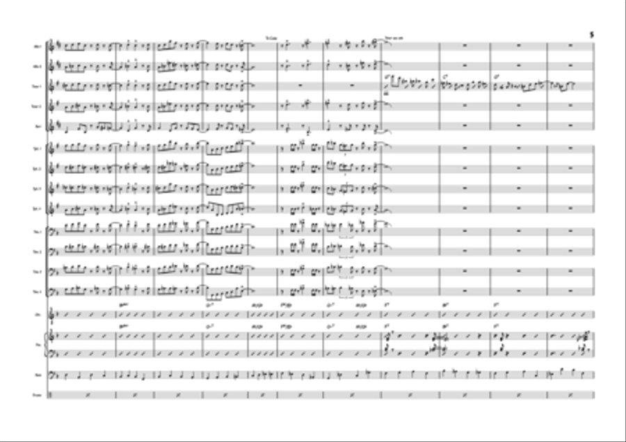 From Bottom to Top Jazz Ensemble scores gallery preview page 5