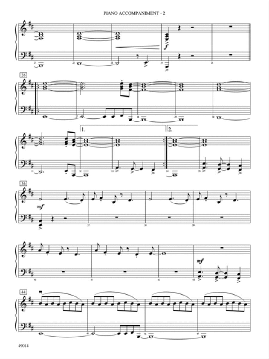 Blinding Lights: Piano Accompaniment Orchestra scores gallery preview page 2