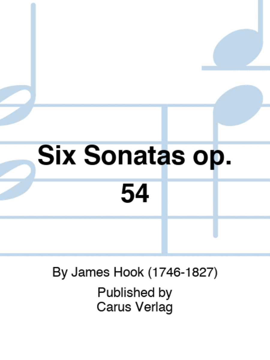 Six Sonatas op. 54