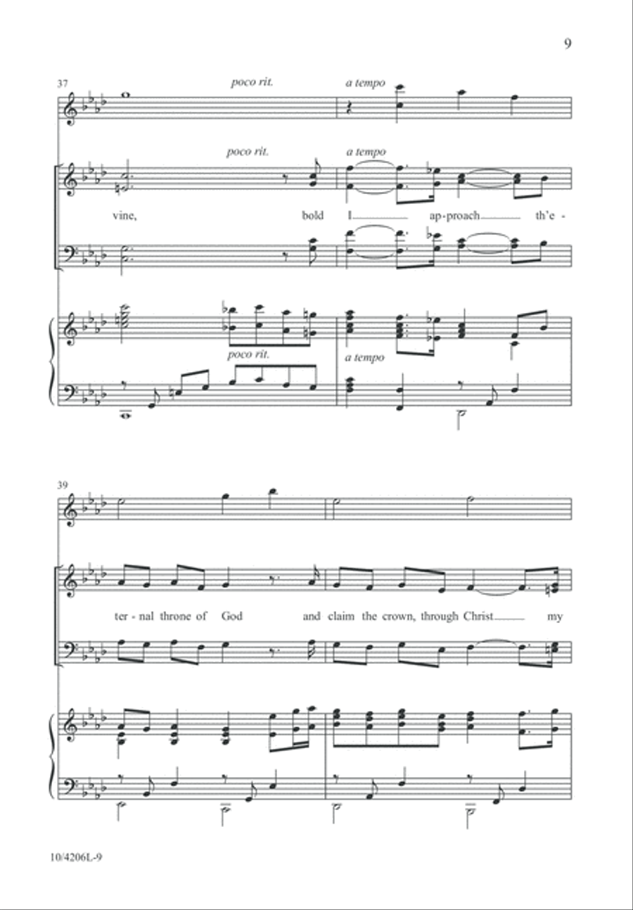 How Can It Be? 4-Part scores gallery preview page 10