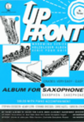Book cover for Up Front Album for Tenor Saxophone