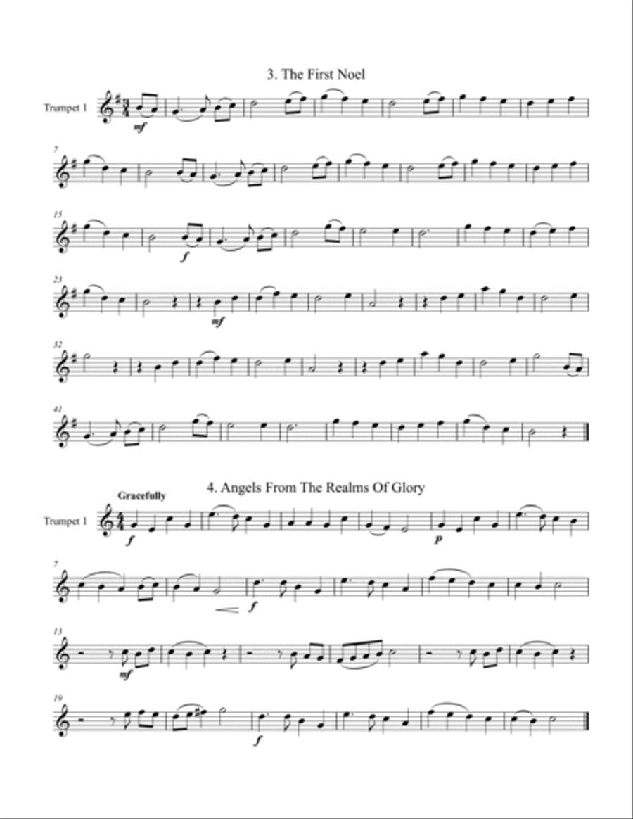 Christmas Trios, Vol. 2 Christmas Trios, Vol. 2 Trumpet Trio scores gallery preview page 6