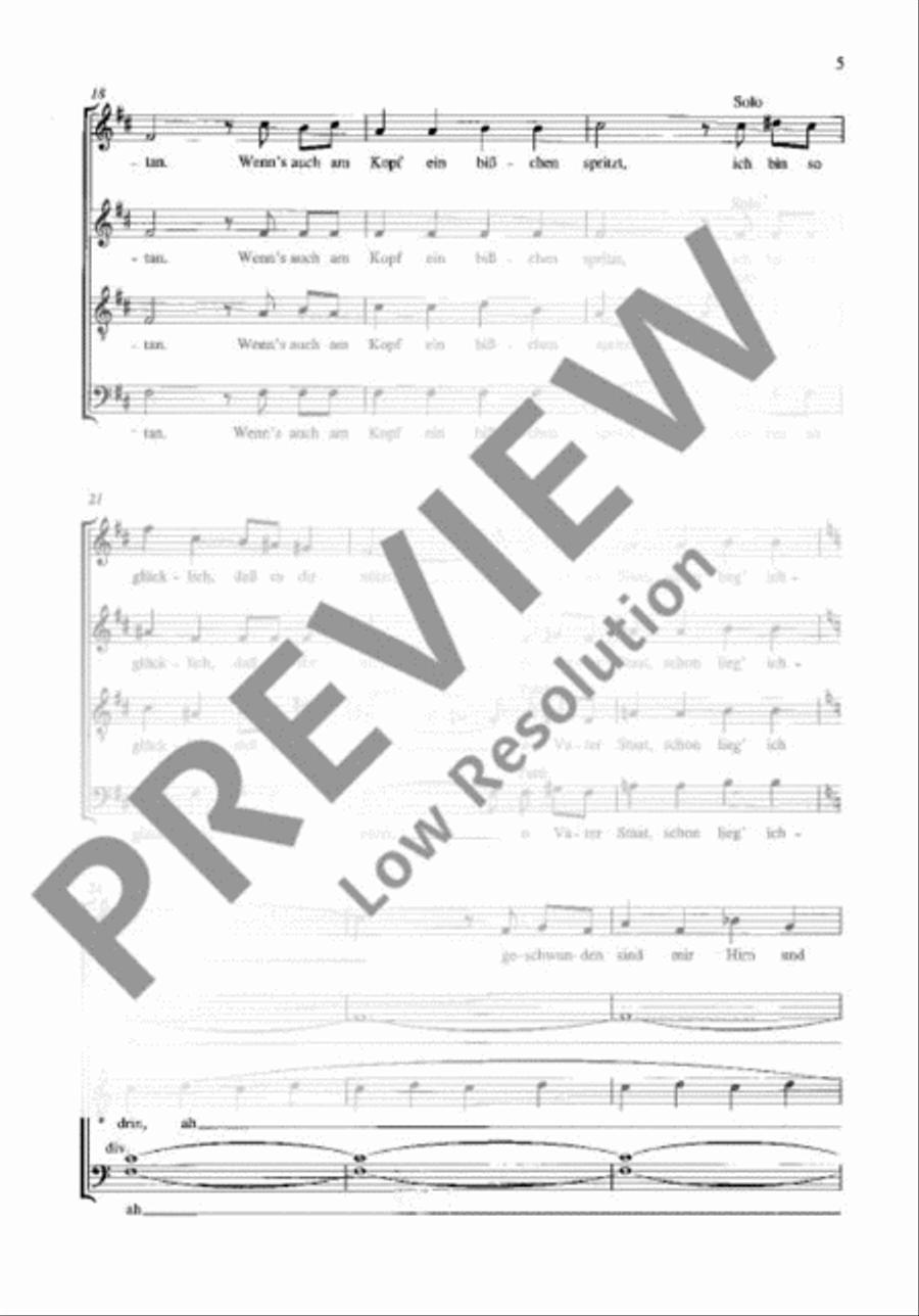 Neue Sprichwörter und Geschichten 4-Part scores gallery preview page 4