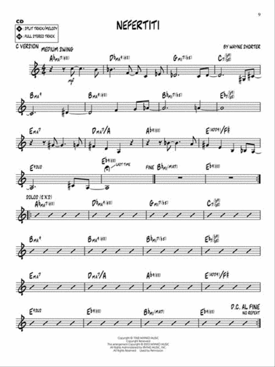 Wayne Shorter Wayne Shorter CD scores gallery preview page 4