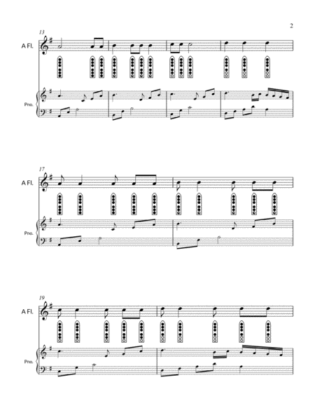 Etude No. 18 for "A" Flute - The Disquiet of Growth