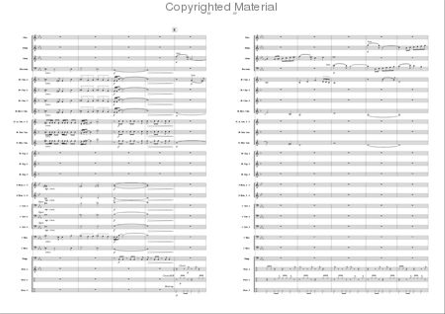 Fanfare for the Sun Concert Band scores gallery preview page 6