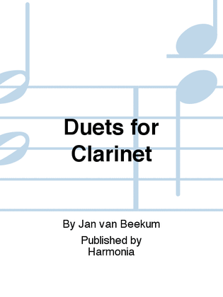 Book cover for Duets for Clarinet