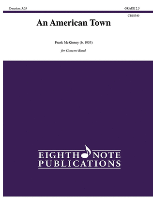 Book cover for An American Town