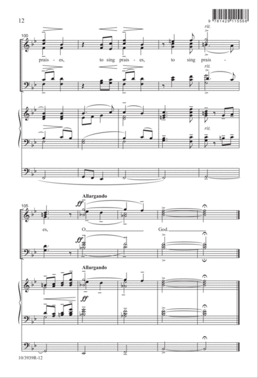 It is Good to Give Thanks Divisi scores gallery preview page 12