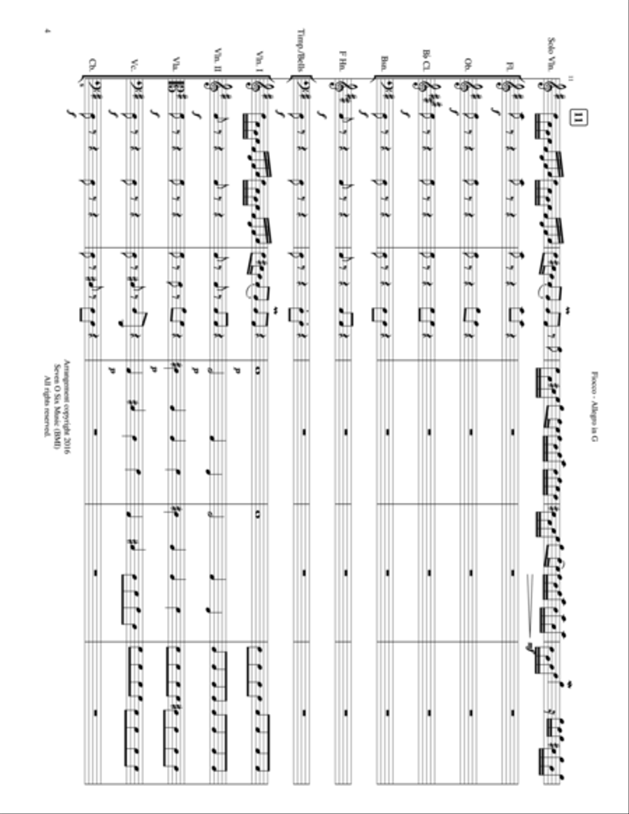 Fiocco - Allegro in G image number null