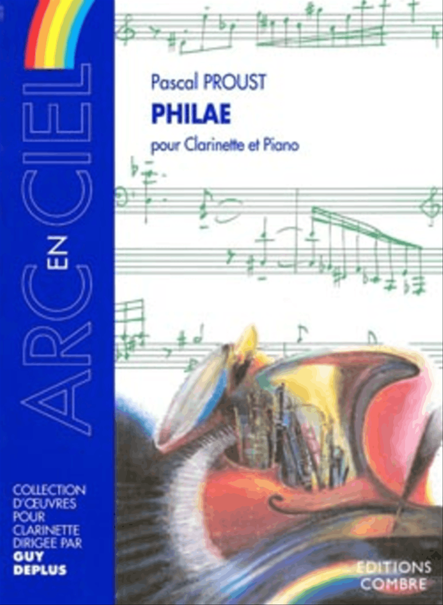 Philae Clarinet Solo scores gallery preview page 1