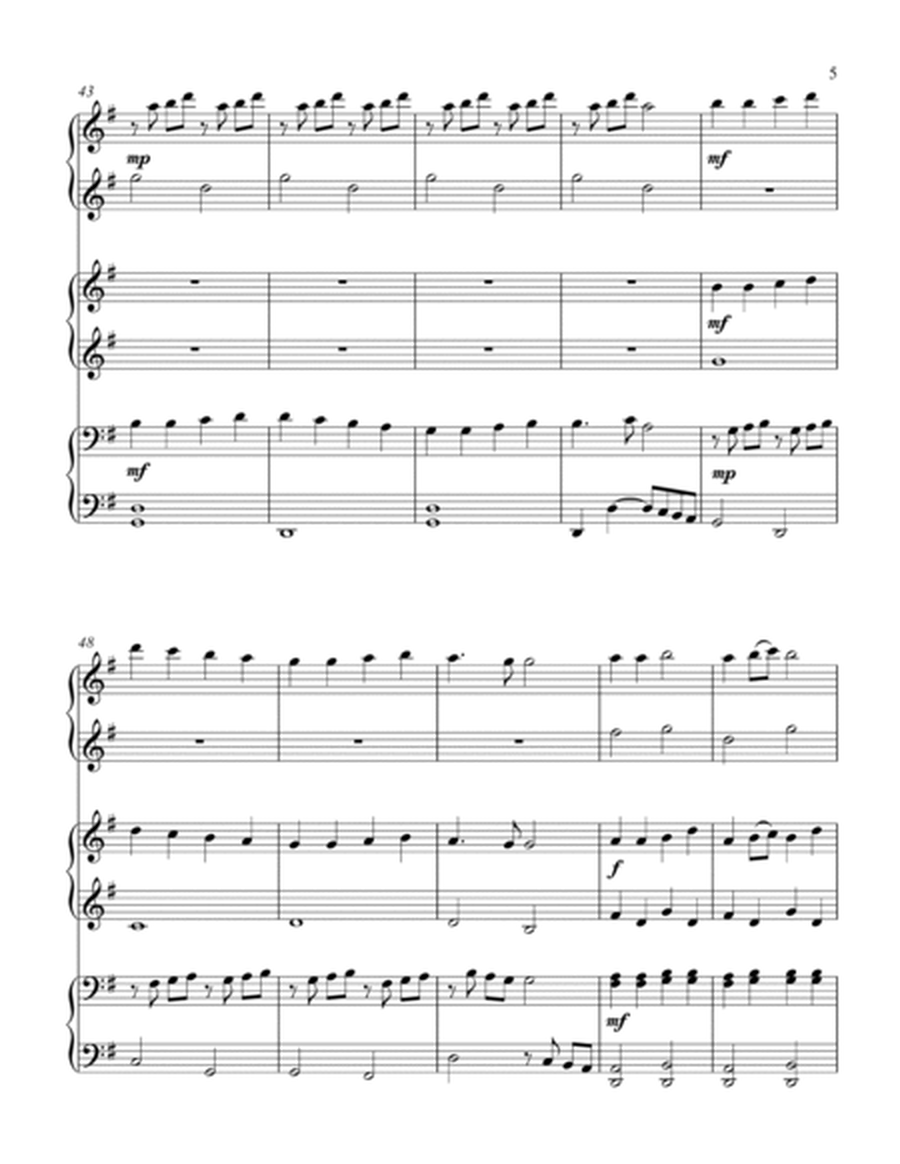Ode To Joy (Joyful, Joyful We Adore Thee) (1 piano, 6 hands trio) image number null