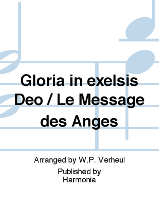 Book cover for Gloria in exelsis Deo / Le Message des Anges