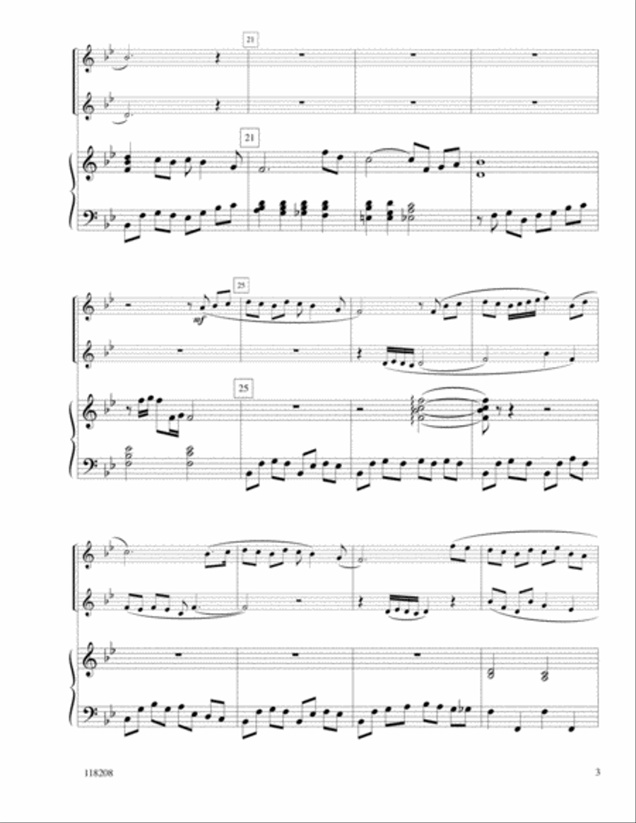 In The Sweet By and By Clarinet Duet scores gallery preview page 4
