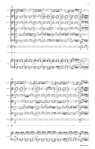 Millennium Suite (String Orchestra) image number null