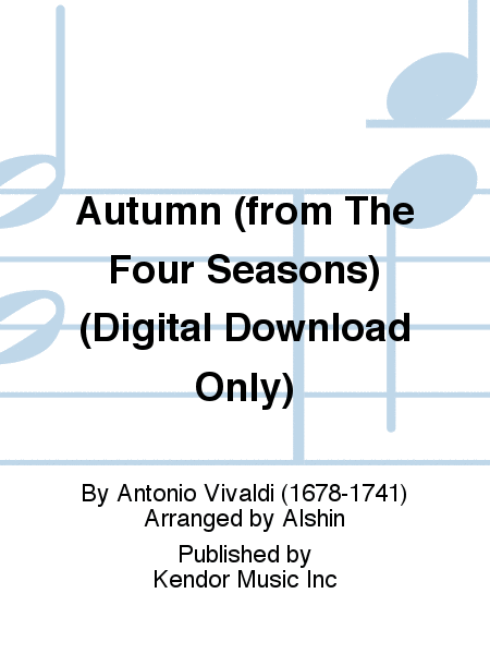 Autumn (from The Four Seasons) (Digital Download Only)