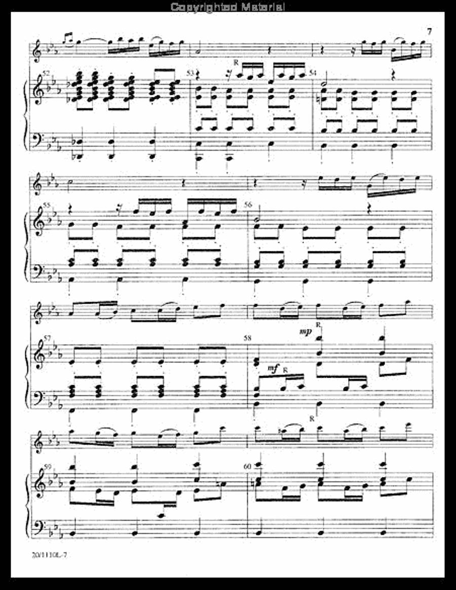 Prelude in Classic Style Handbell Choir scores gallery preview page 7
