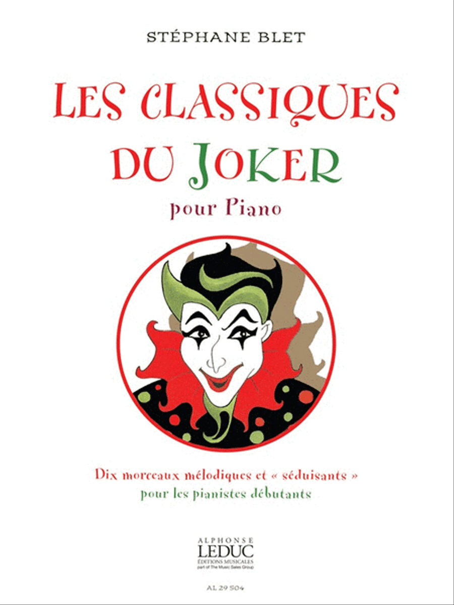 Les Classiques Du Joker (piano Solo) Piano Solo scores gallery preview page 1