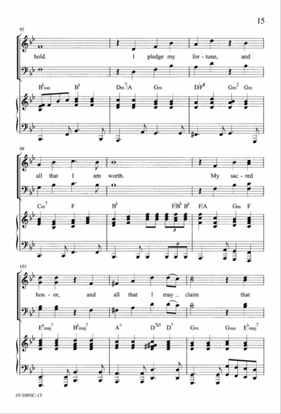 What Price Freedom? 4-Part scores gallery preview page 17