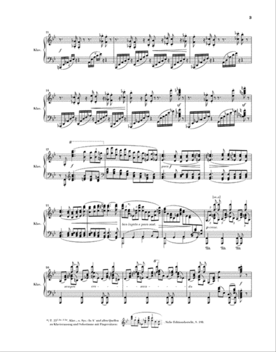 Piano Concerto No. 2 in B-flat Major, Op. 83 Orchestra scores gallery preview page 4