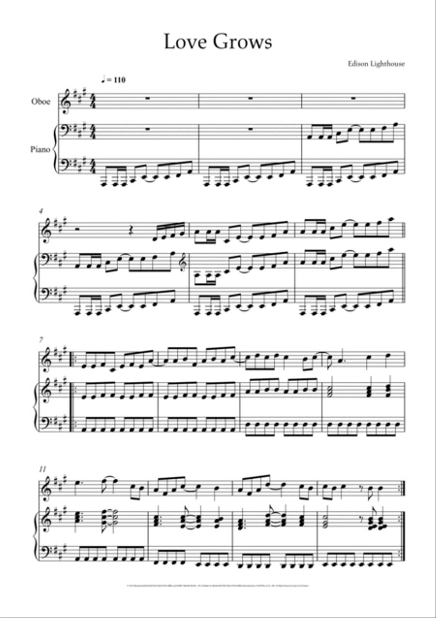 Love Grows (where My Rosemary Goes) Small Ensemble scores gallery preview page 2