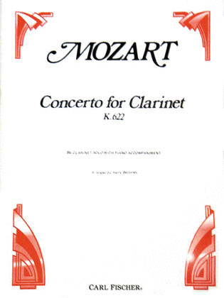 Book cover for Concerto For Clarinet