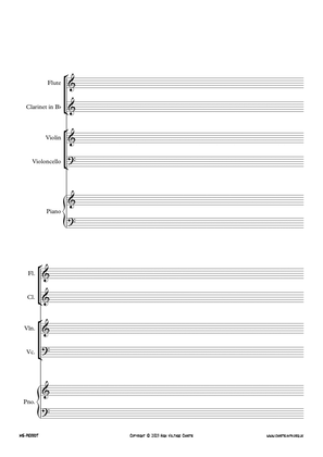 Manuscript Paper - Pierrot Ensemble