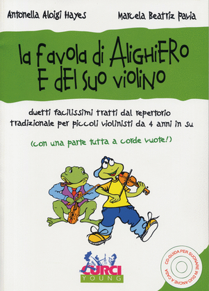 Book cover for La favola di Alighiero e del suo violino