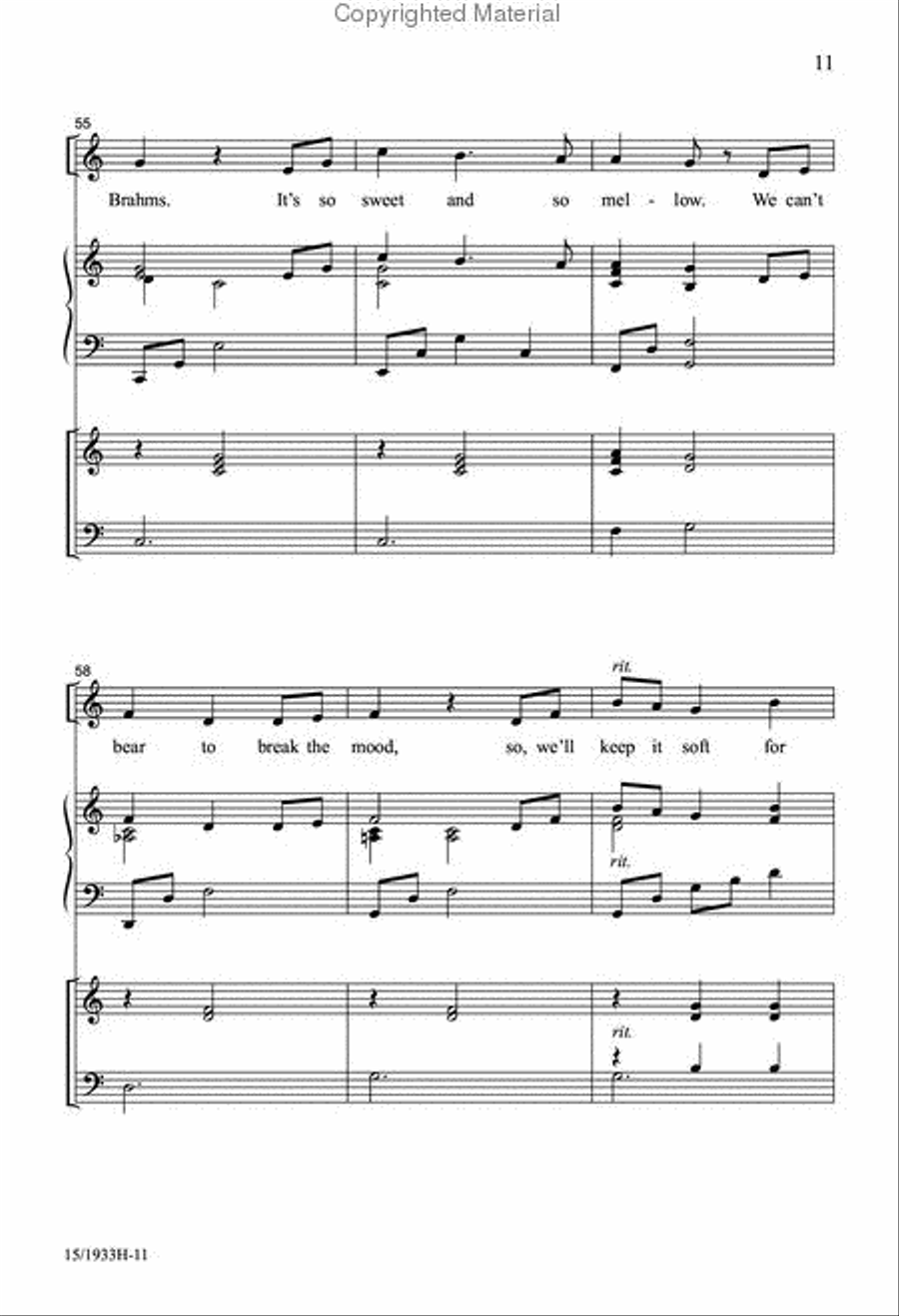 Classical Boomwhackers Unison Choir scores gallery preview page 11