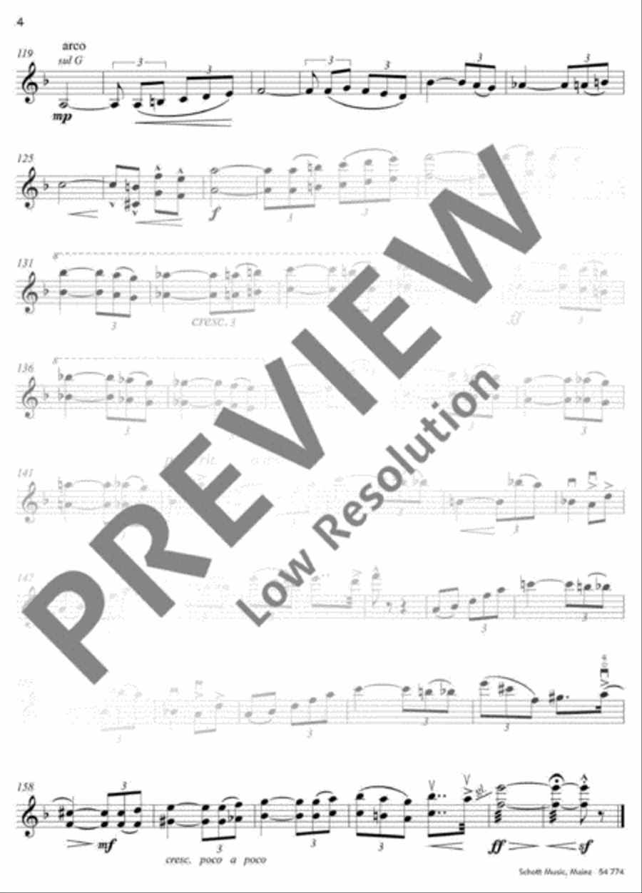 Tango Tango Violin Solo scores gallery preview page 19
