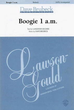 Book cover for Boogie 1 A.M.