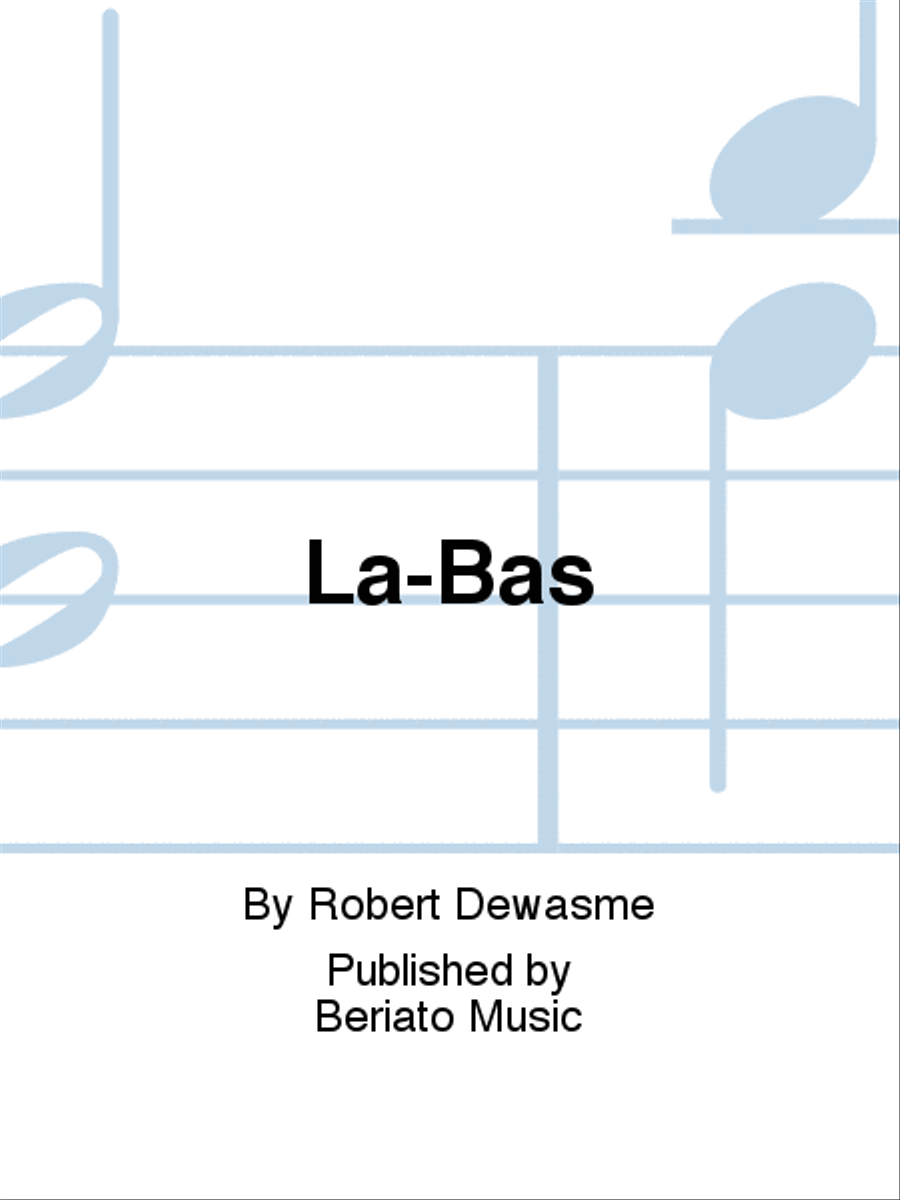 La-Bas La-Bas Clarinet Solo scores gallery preview page 1