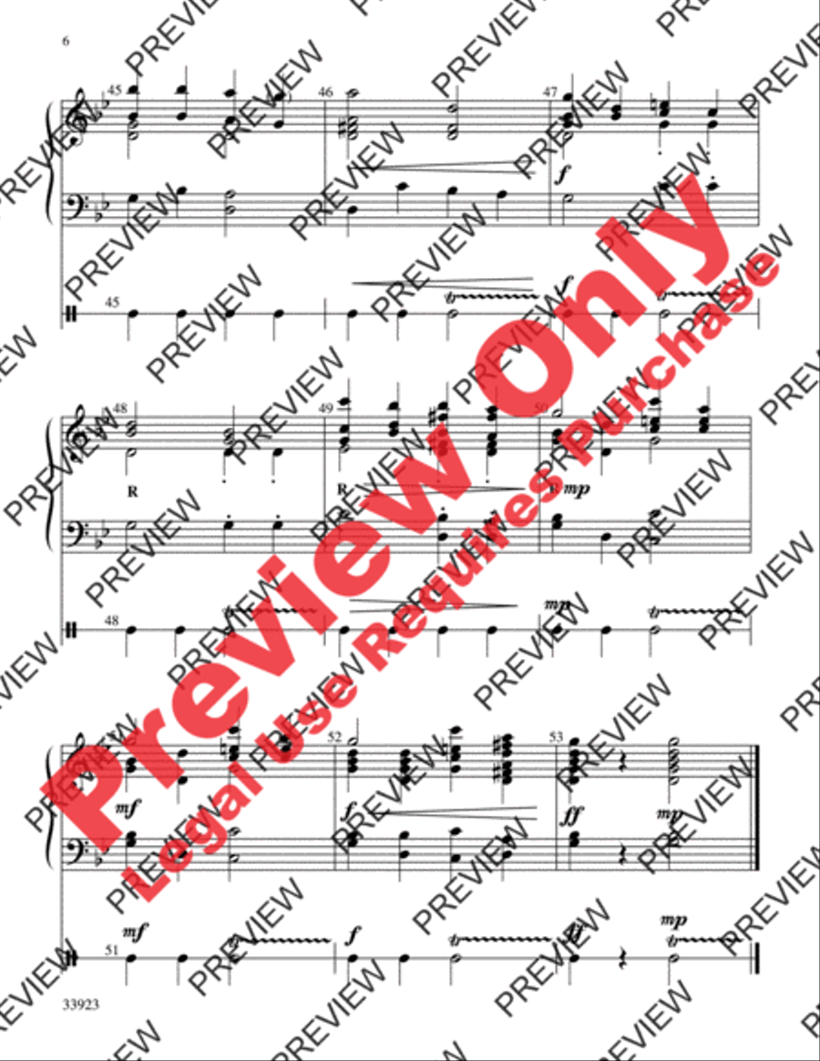 Sing We Now of Christmas Handbell Choir scores gallery preview page 6