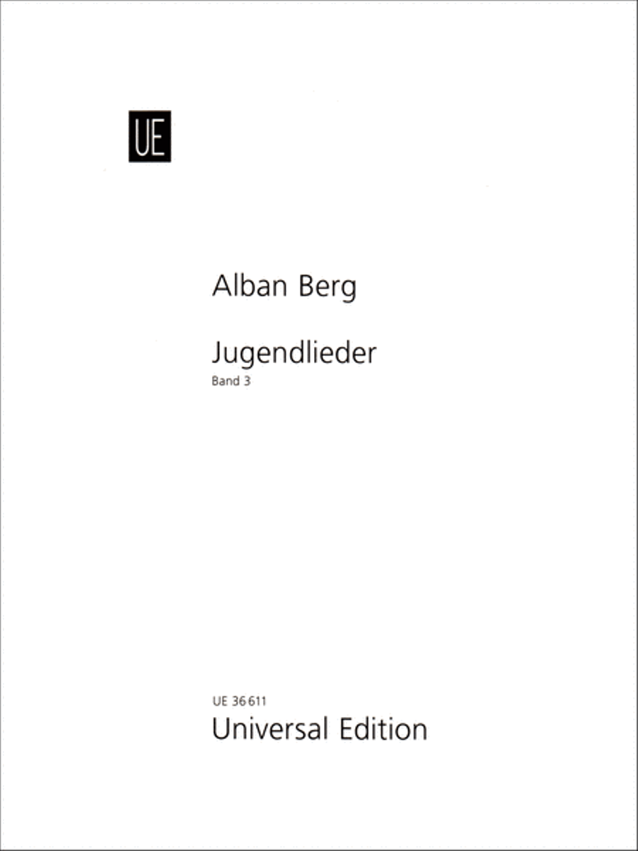 Jugendlieder Vol. 3 Jugendlieder Vol. 3 Chamber Music scores gallery preview page 1