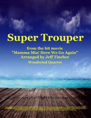 Book cover for Super Trouper
