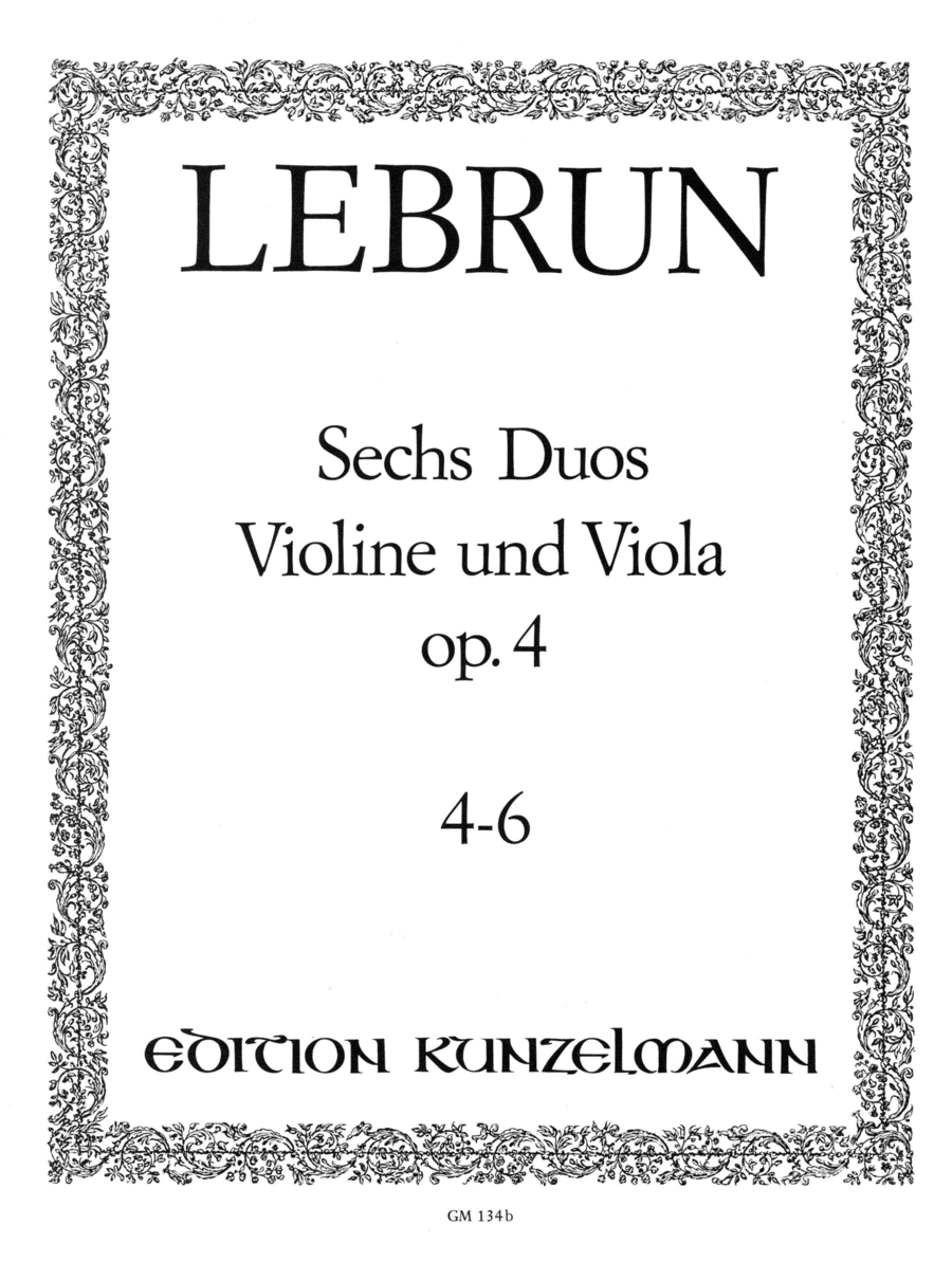 6 Duos, Volume 2 Viola scores gallery preview page 1
