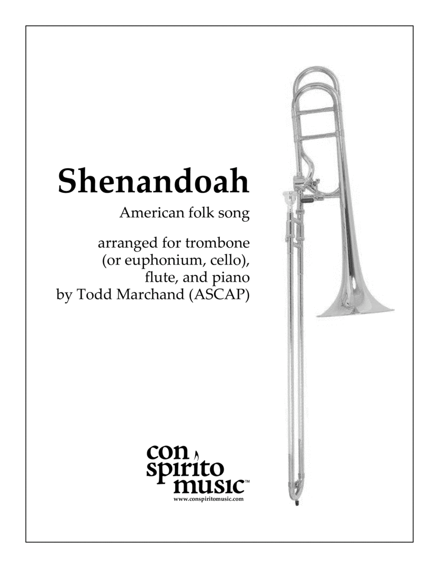 Shenandoah - trombone, flute, piano