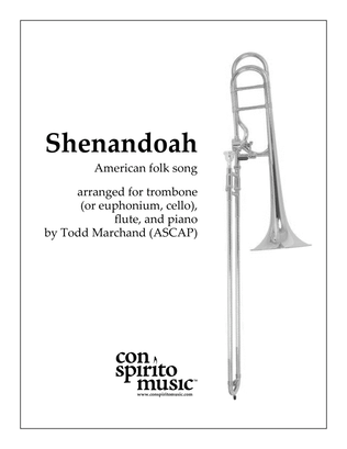 Shenandoah - trombone, flute, piano