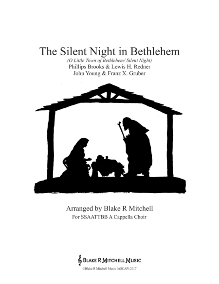 The Silent Night in Bethlehem (Silent Night/O Little Town of Bethlehem) image number null
