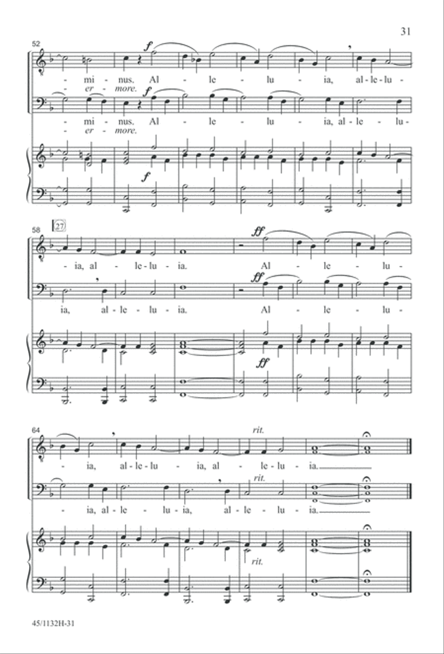 Singable Solutions for TB Choirs TB scores gallery preview page 31