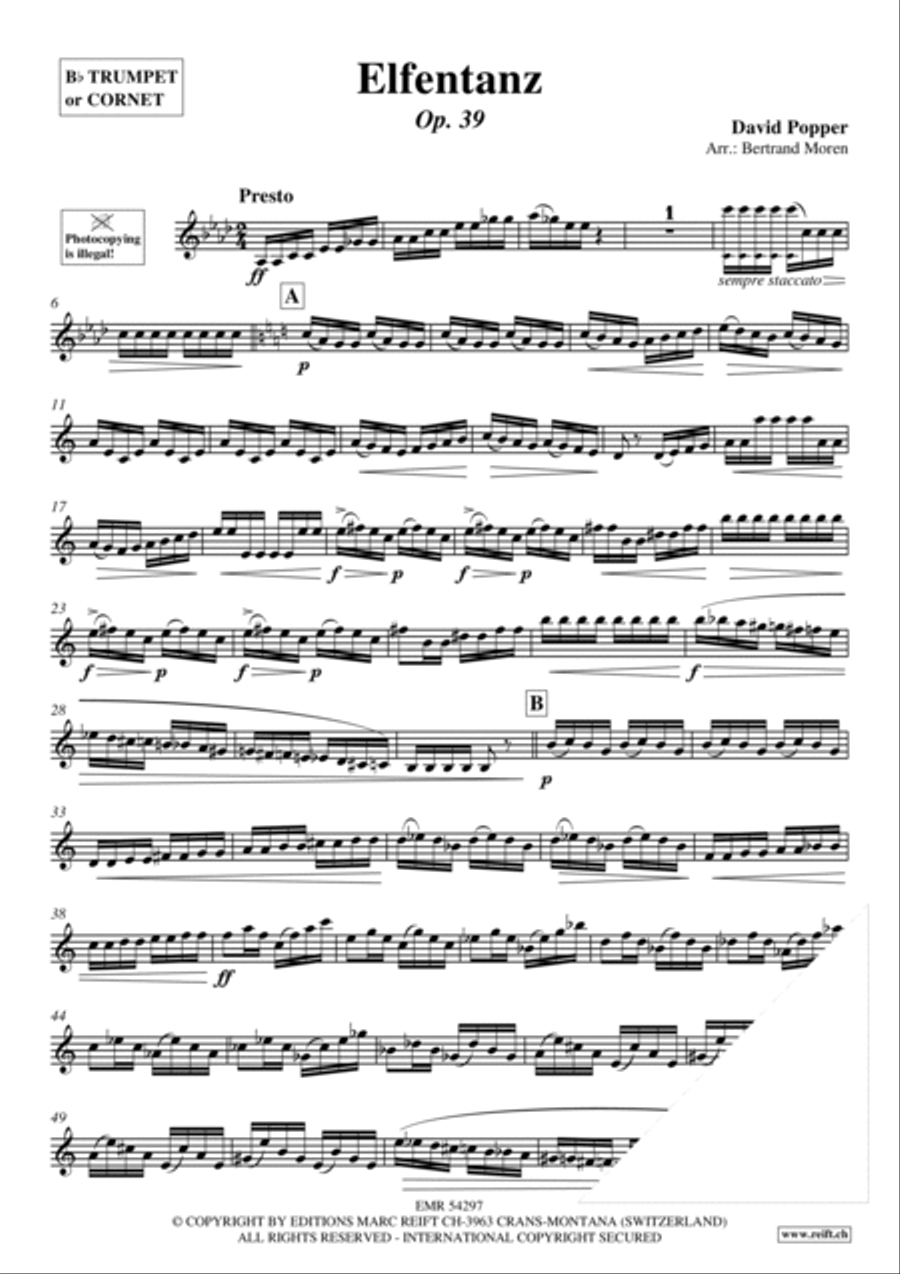 Elfentanz Cornet scores gallery preview page 3